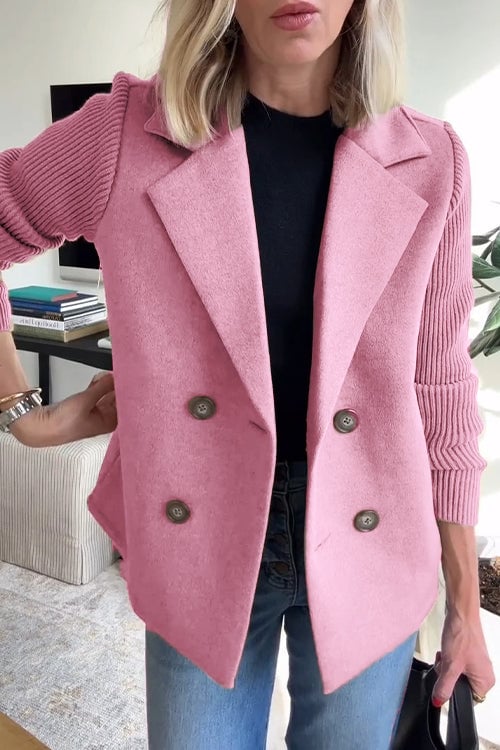 Elodie | Knit Sleeve Jacket