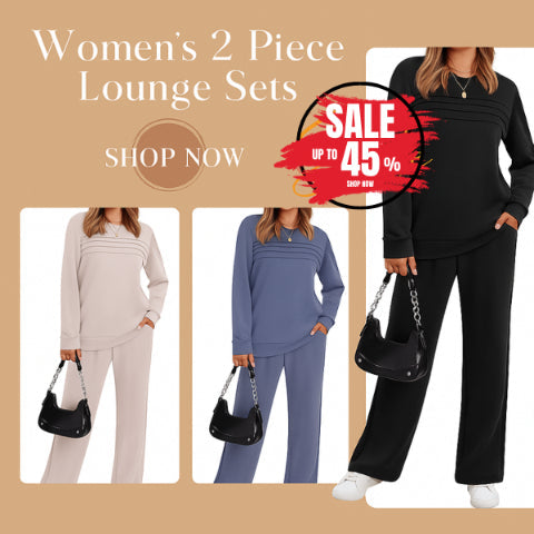 Amelia | Cozy Drawstring Two Piece Set