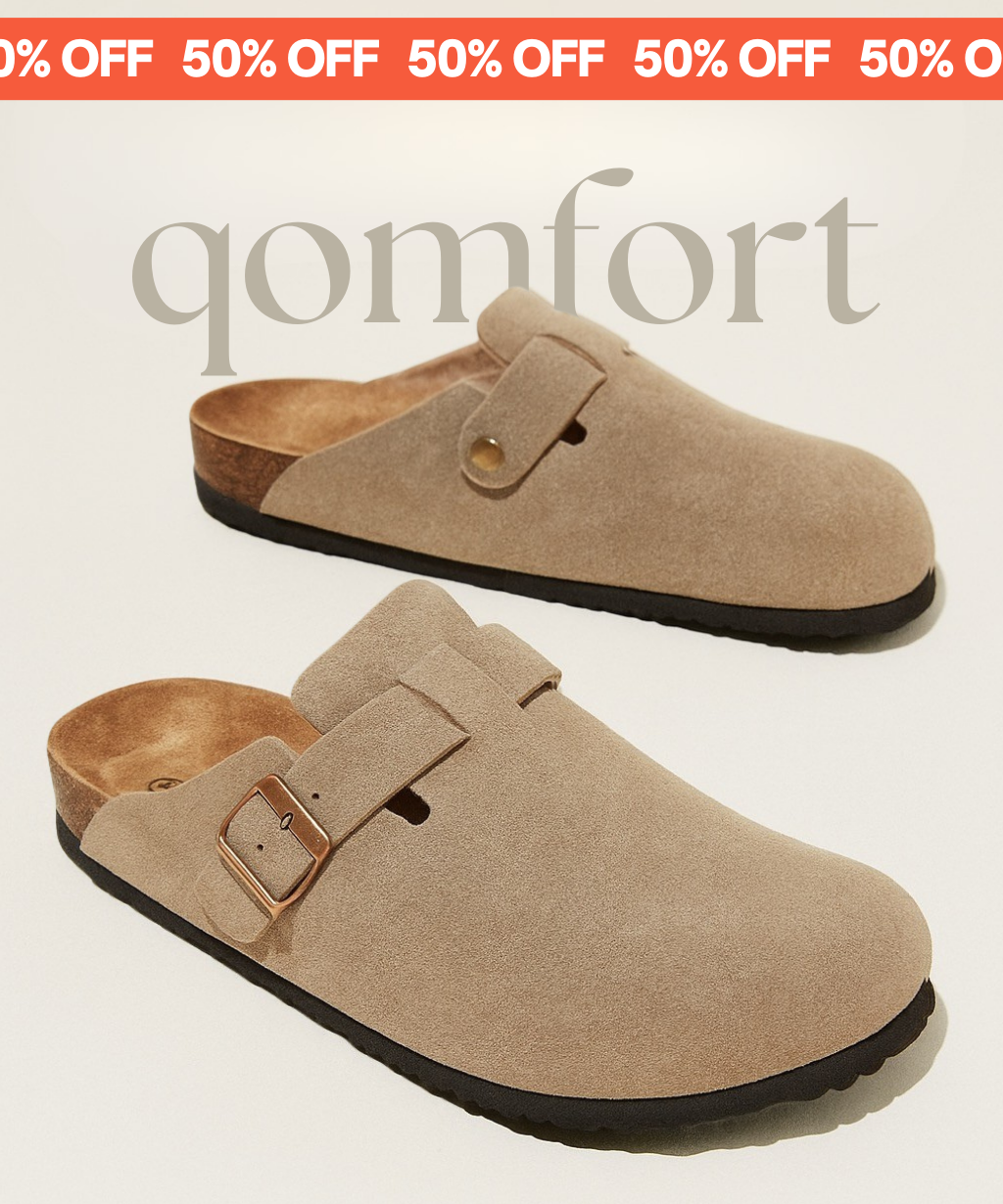 Elara | Suede Comfort Clogs