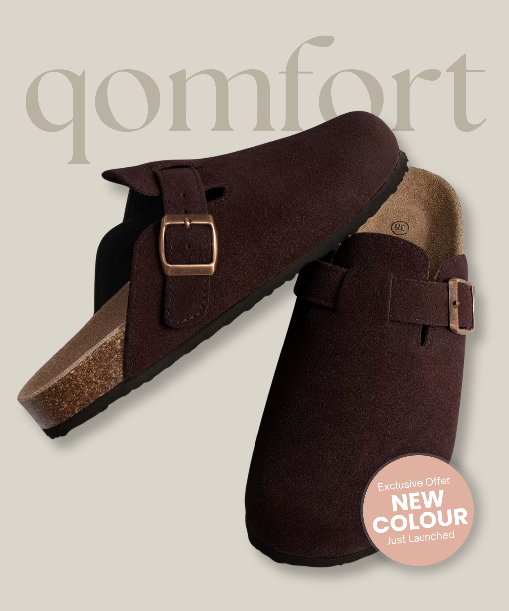 Elara | Suede Comfort Clogs
