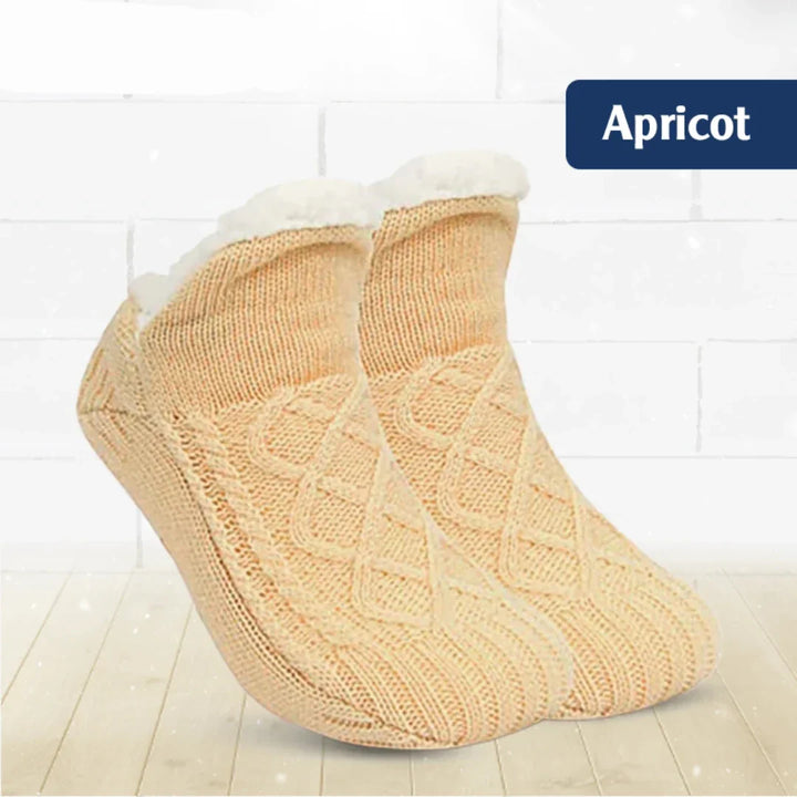 Fleece-Lined Non-Slip Thermal Slippers Socks-Buy 2 Pairs Get Free Shipping