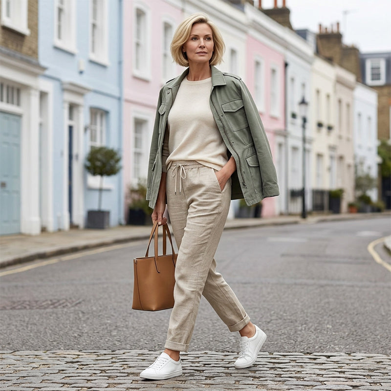 Parsayd | Linen Blend Dress
