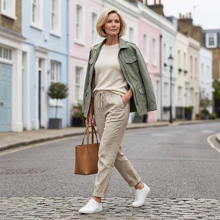 Parsayd | Linen Blend Dress