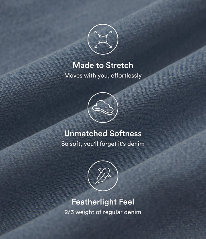 Elara | Denim Balloon Joggers