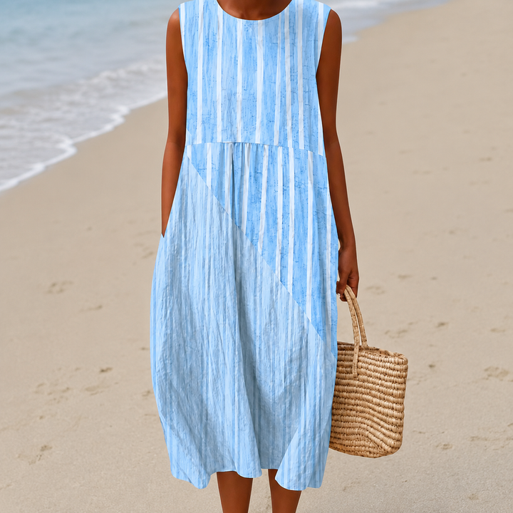 LIVIA | Elegant Flowing Midi Dress