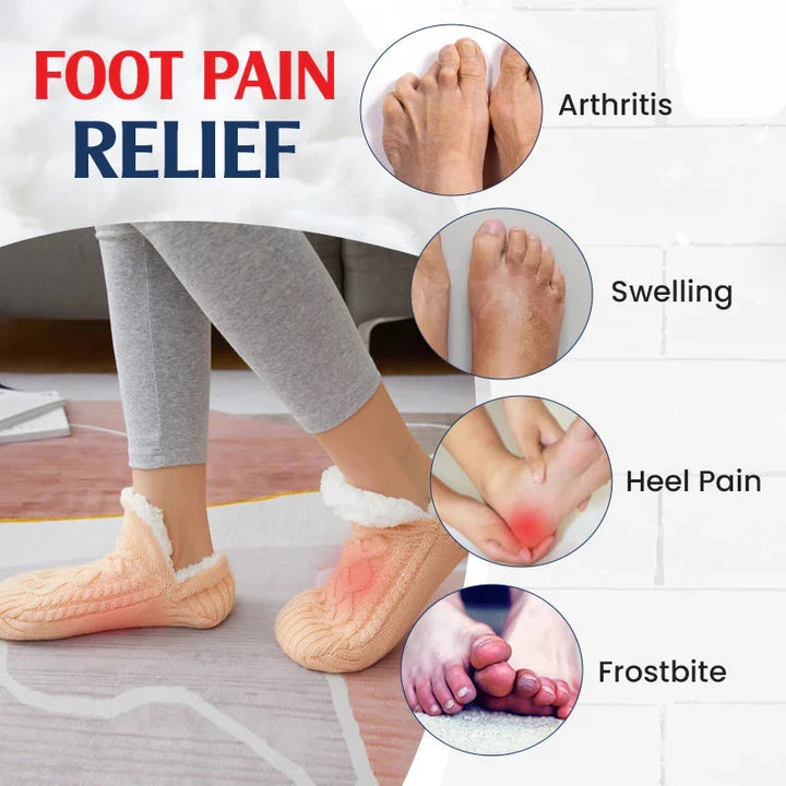 Fleece-Lined Non-Slip Thermal Slippers Socks-Buy 2 Pairs Get Free Shipping