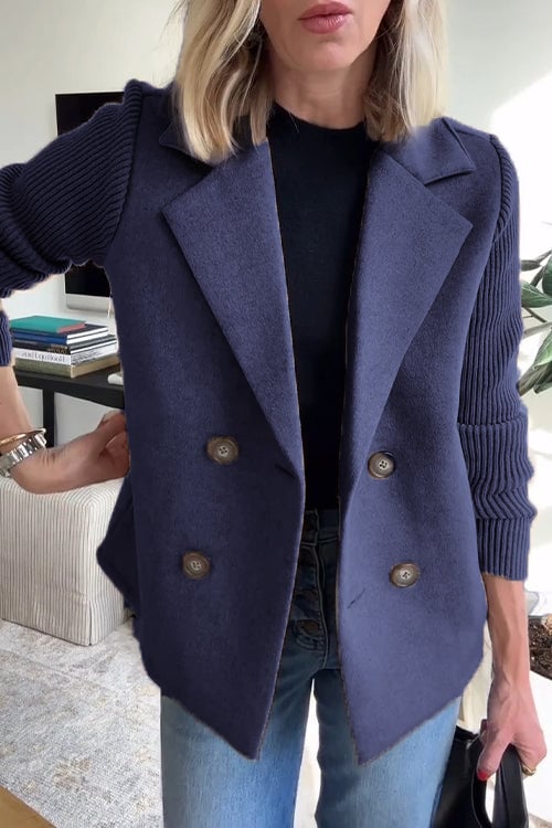 Elodie | Knit Sleeve Jacket