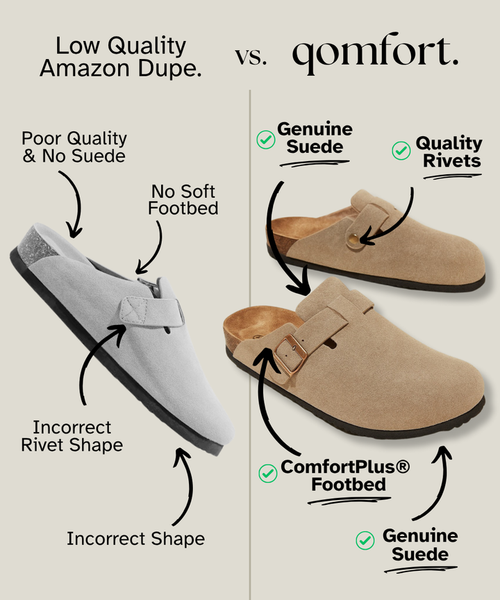 Elara | Suede Comfort Clogs