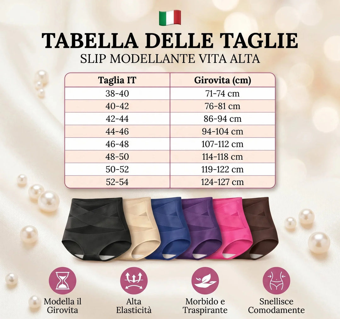 Slip Modellante Vita Alta — Controllo Addome Senza Cuciture