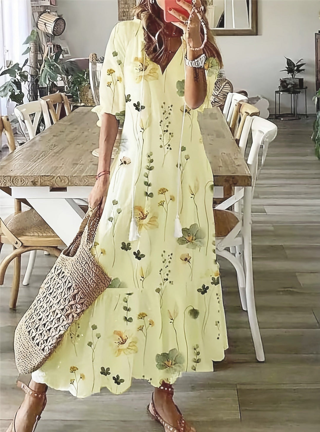 Sharon | Flowy Boho Dress