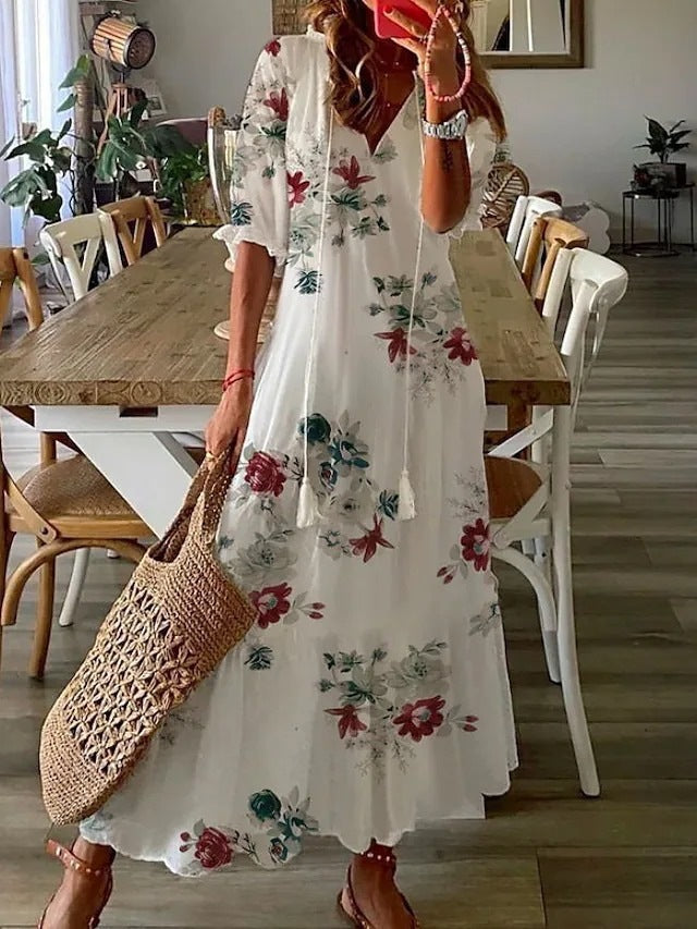 Sharon | Flowy Boho Dress