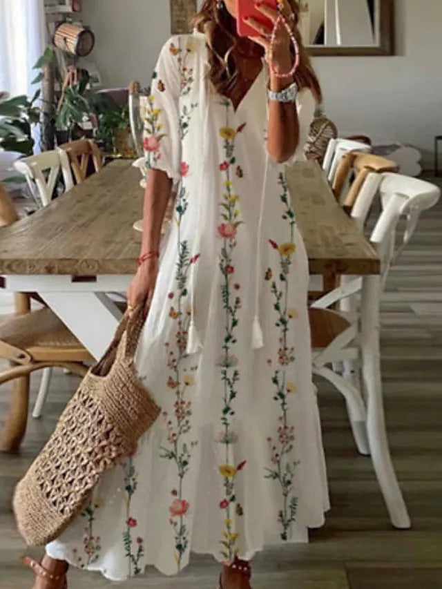 Sharon | Flowy Boho Dress