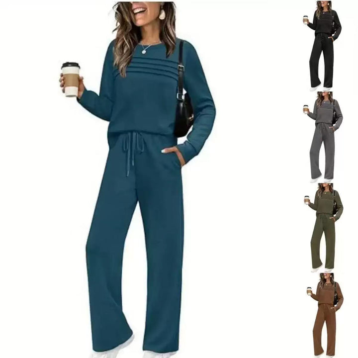 Amelia | Cozy Drawstring Two Piece Set
