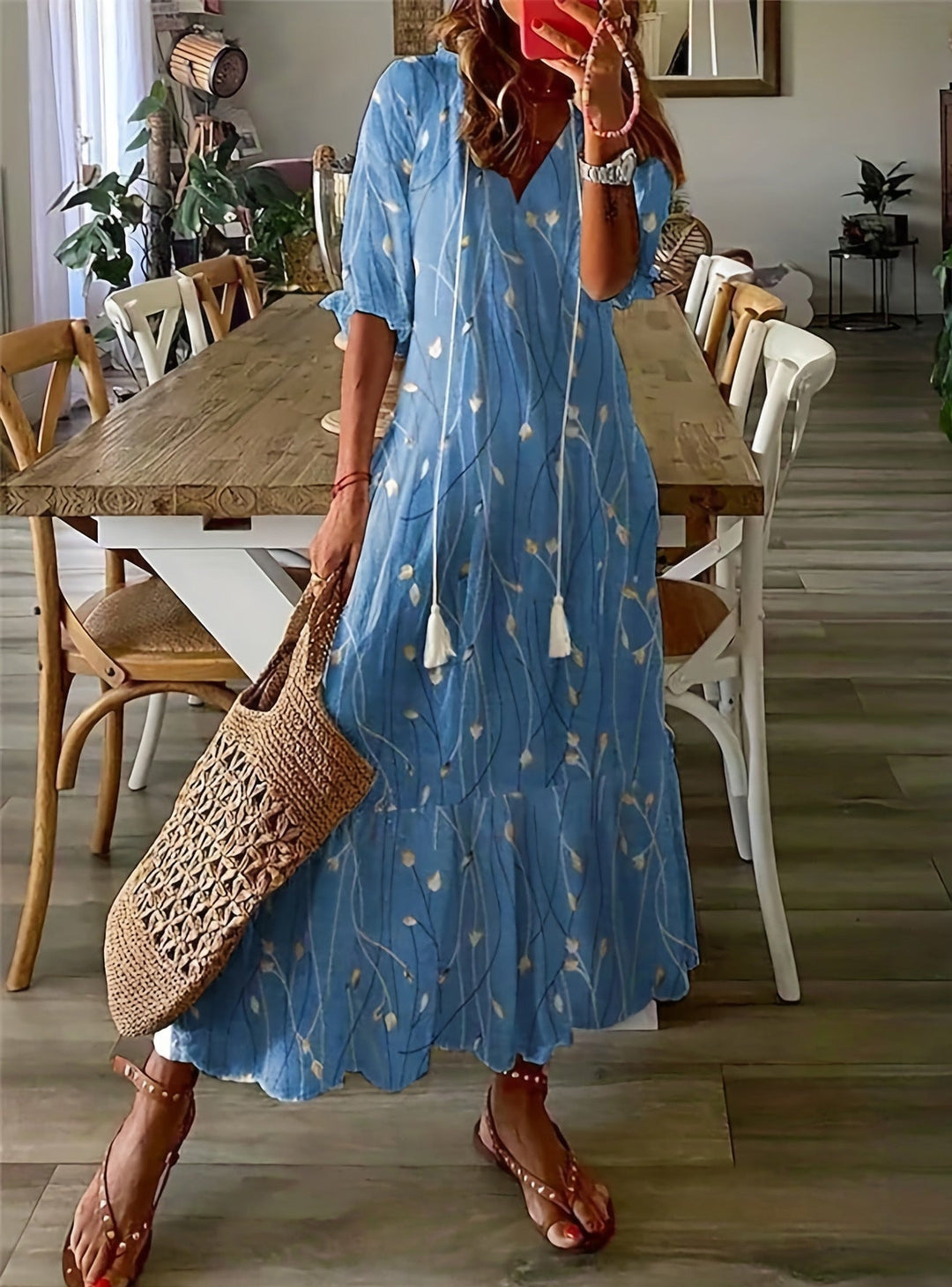 Sharon | Flowy Boho Dress