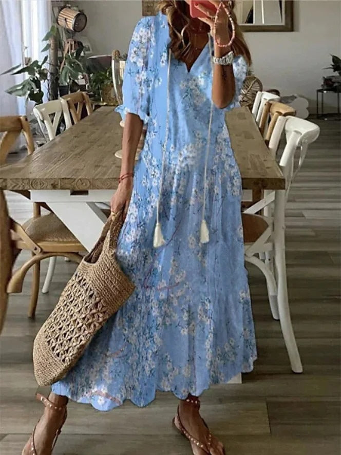 Sharon | Flowy Boho Dress