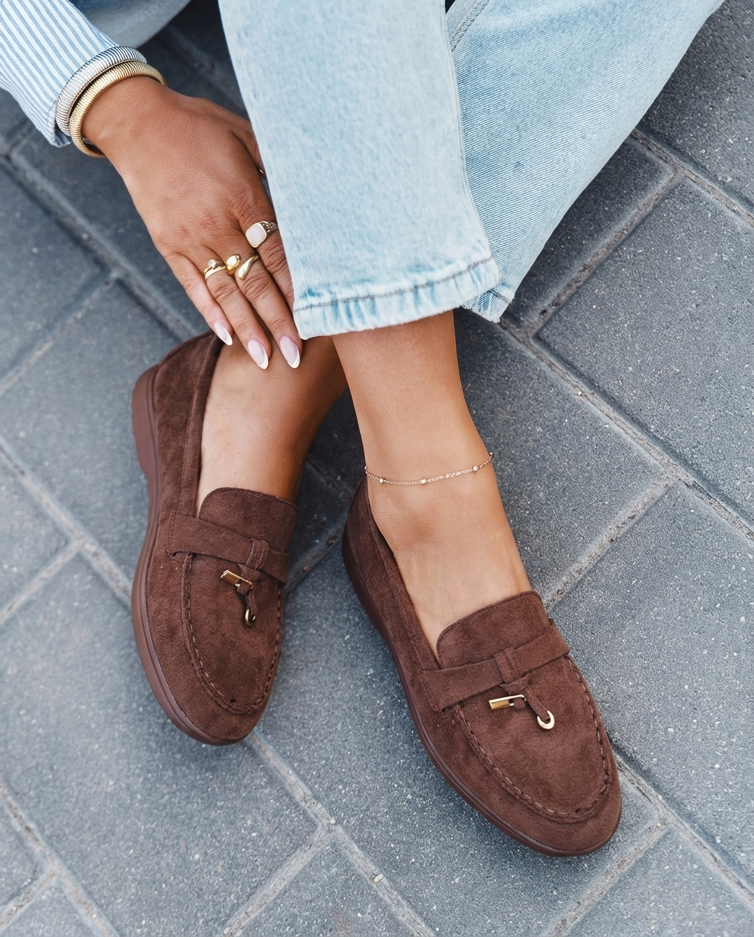 Eleanor | Classic Brown Loafers