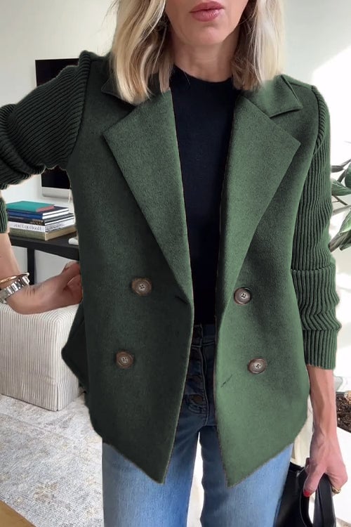 Elodie | Knit Sleeve Jacket