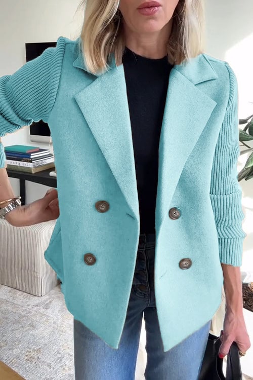 Elodie | Knit Sleeve Jacket