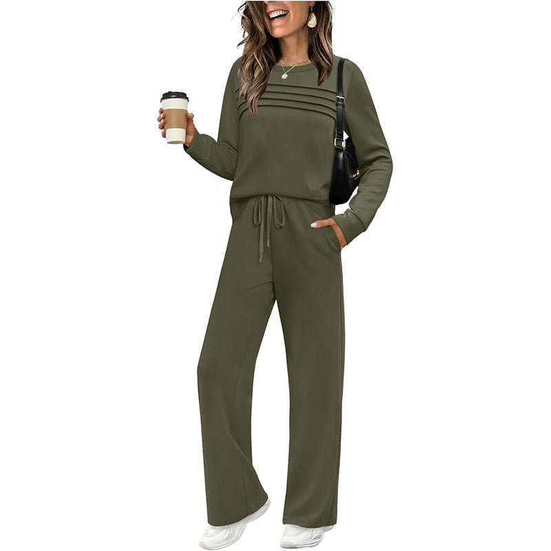 Amelia | Cozy Drawstring Two Piece Set