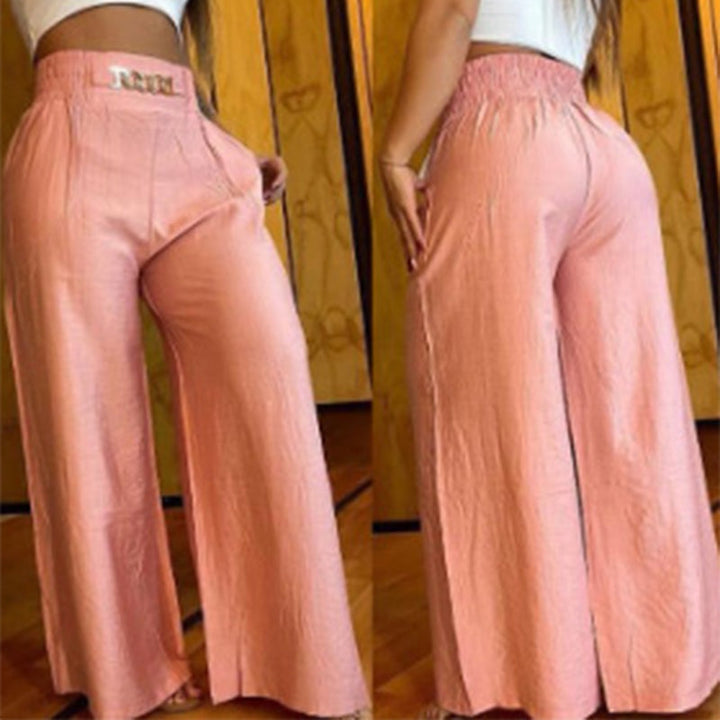 Florence | High Waist Wide Leg Trousers