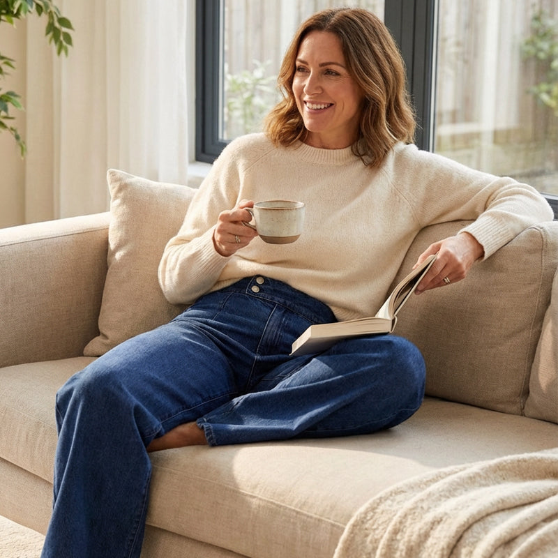 Amelia | High Rise Wide Leg Jeans