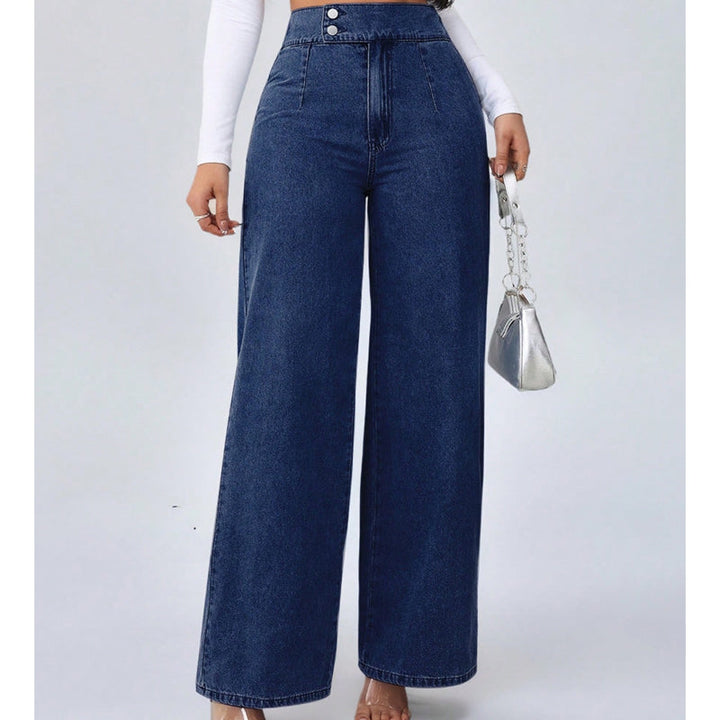 Amelia | High Rise Wide Leg Jeans
