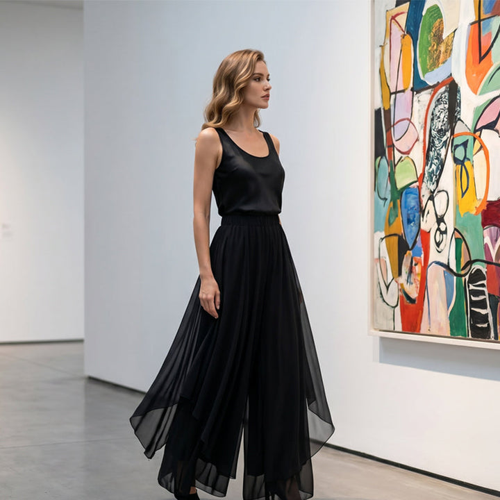Sophia | Elegant Flow Wide Leg Pants