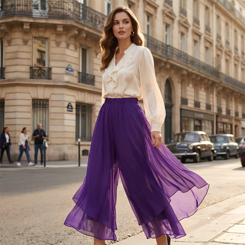 Sophia | Elegant Flow Wide Leg Pants