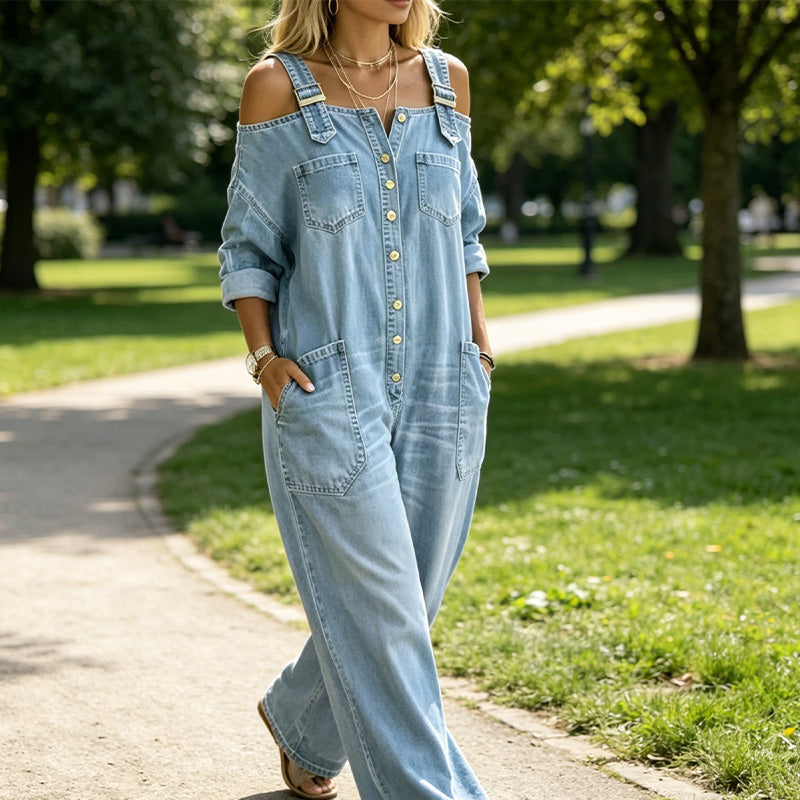 Elara | Wide Leg Jumpsuit