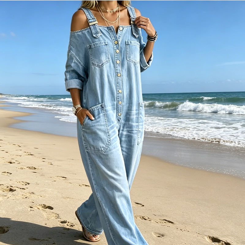 Elara | Wide Leg Jumpsuit