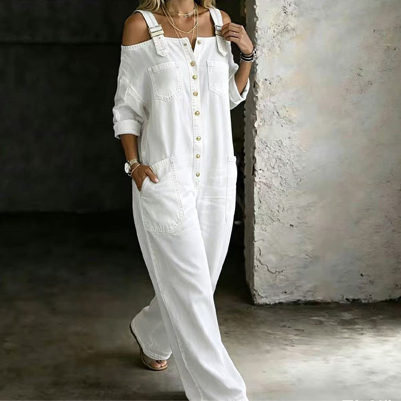 Elara | Wide Leg Jumpsuit