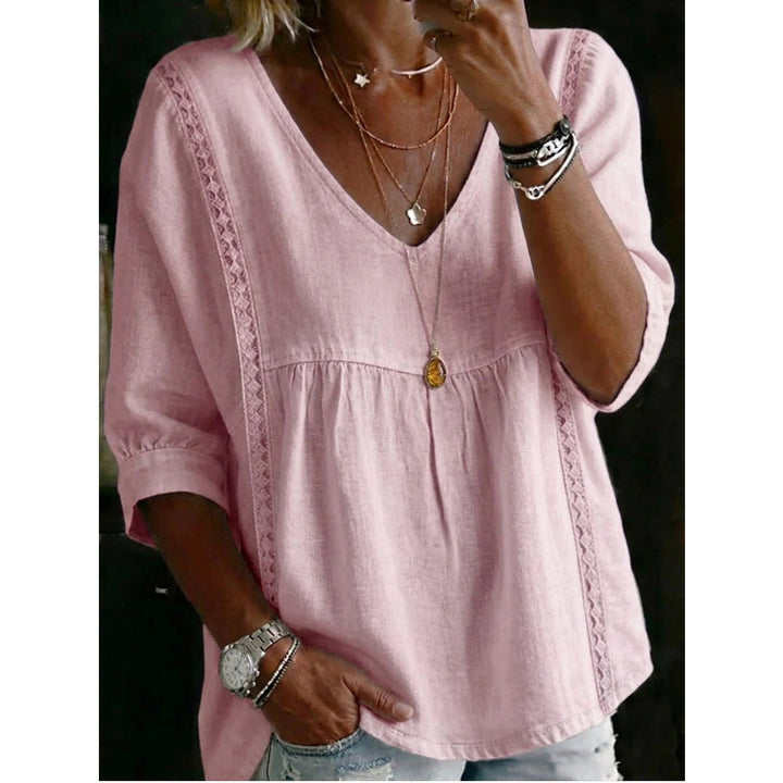 Élodie | Effortless Everyday V-Neck Top
