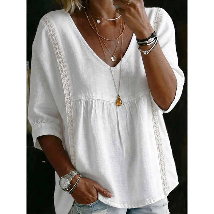 Élodie | Effortless Everyday V-Neck Top