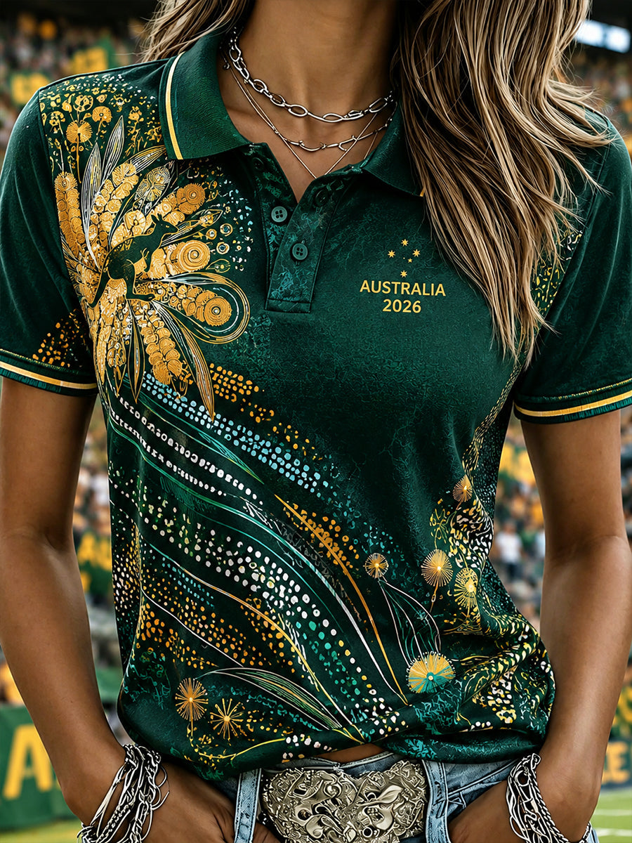 Charlotte | Australia Football Polo Shirt