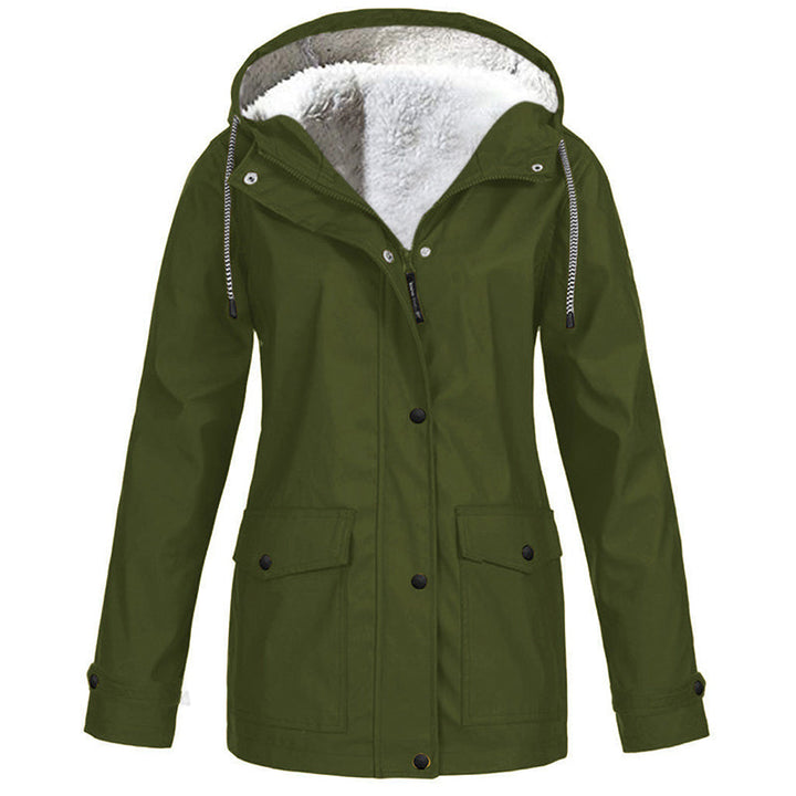 Evelyn | Plush Lined Hooded Jacket