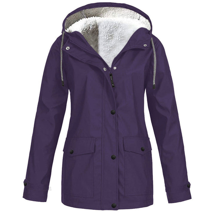 Evelyn | Plush Lined Hooded Jacket