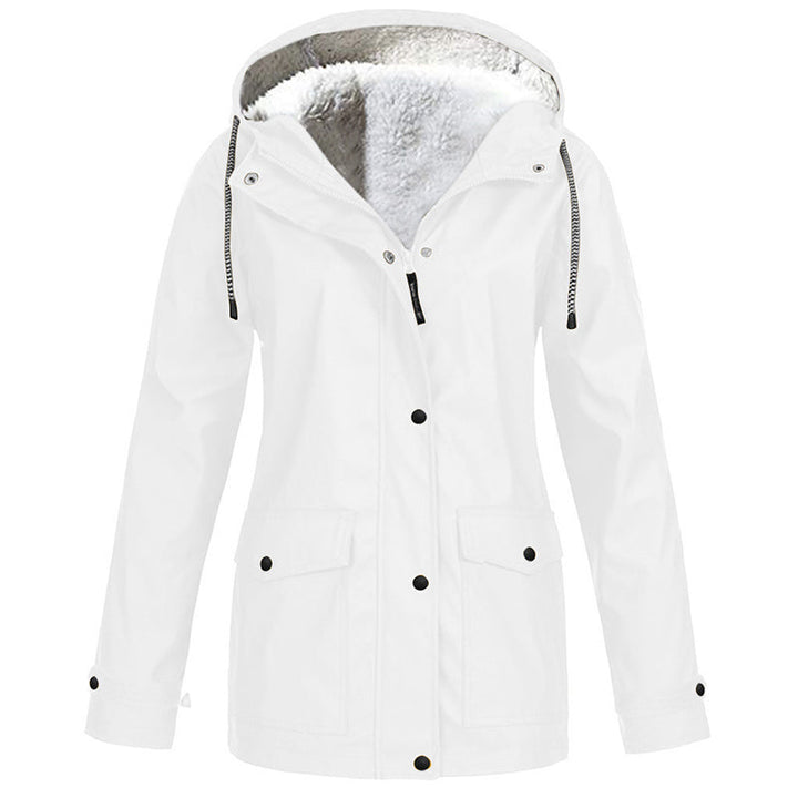 Evelyn | Plush Lined Hooded Jacket