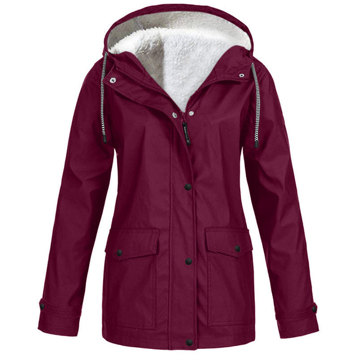 Evelyn | Plush Lined Hooded Jacket