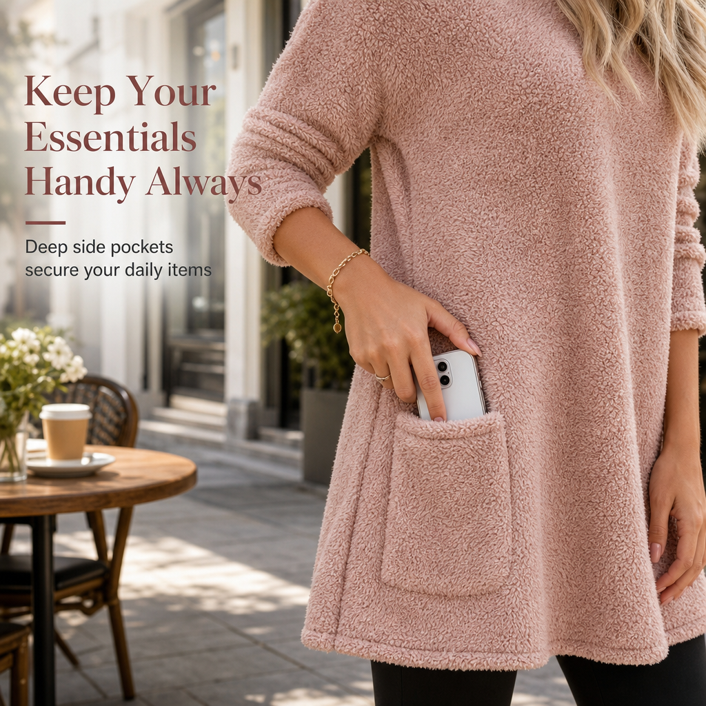 Clara | Warm Brushed Long Sleeve Top